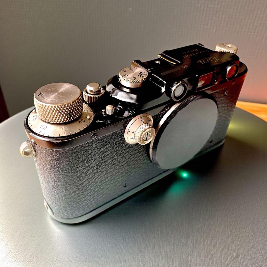 【2025.12月OH済票付】ライカD IIIブラック