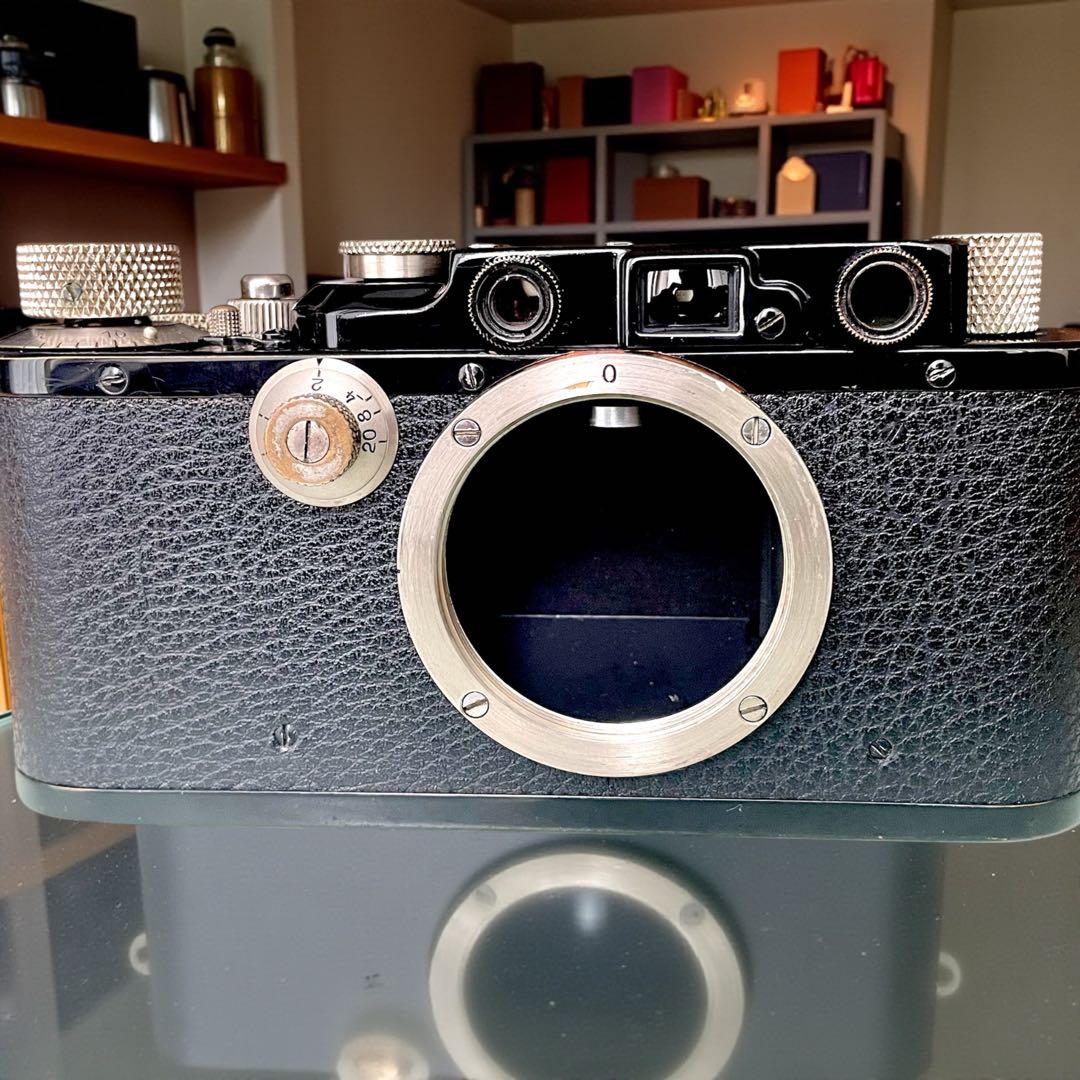 【2025.12月OH済票付】ライカD IIIブラック