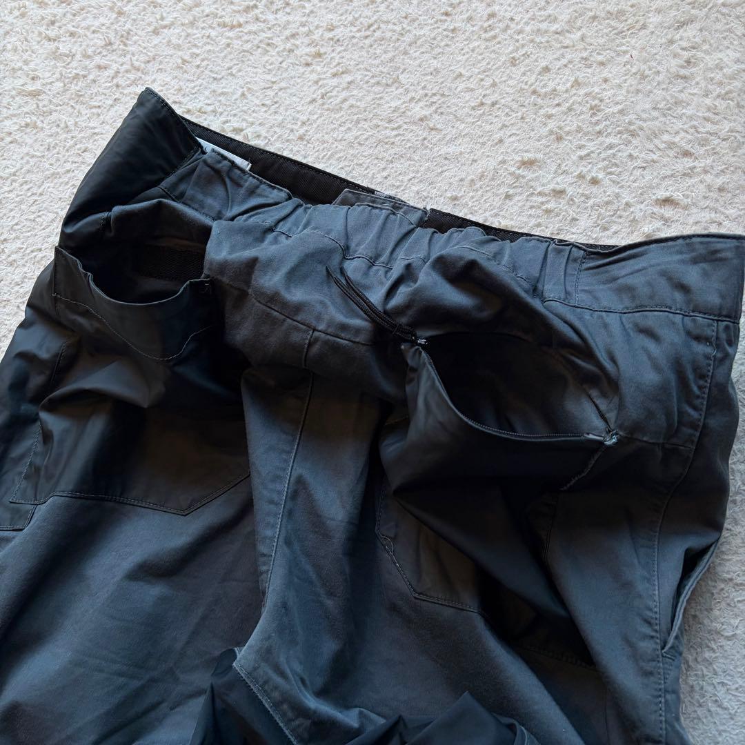 【激レア】ストーンアイランド カーゴパンツ ロゴ パッチワーク 再構築 ブルー系