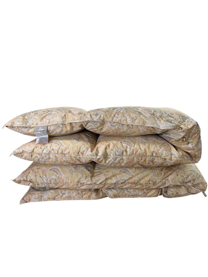 送料込み⭐︎ROMANCE【羽毛掛け布団 シングル 150x210cm】イエロー