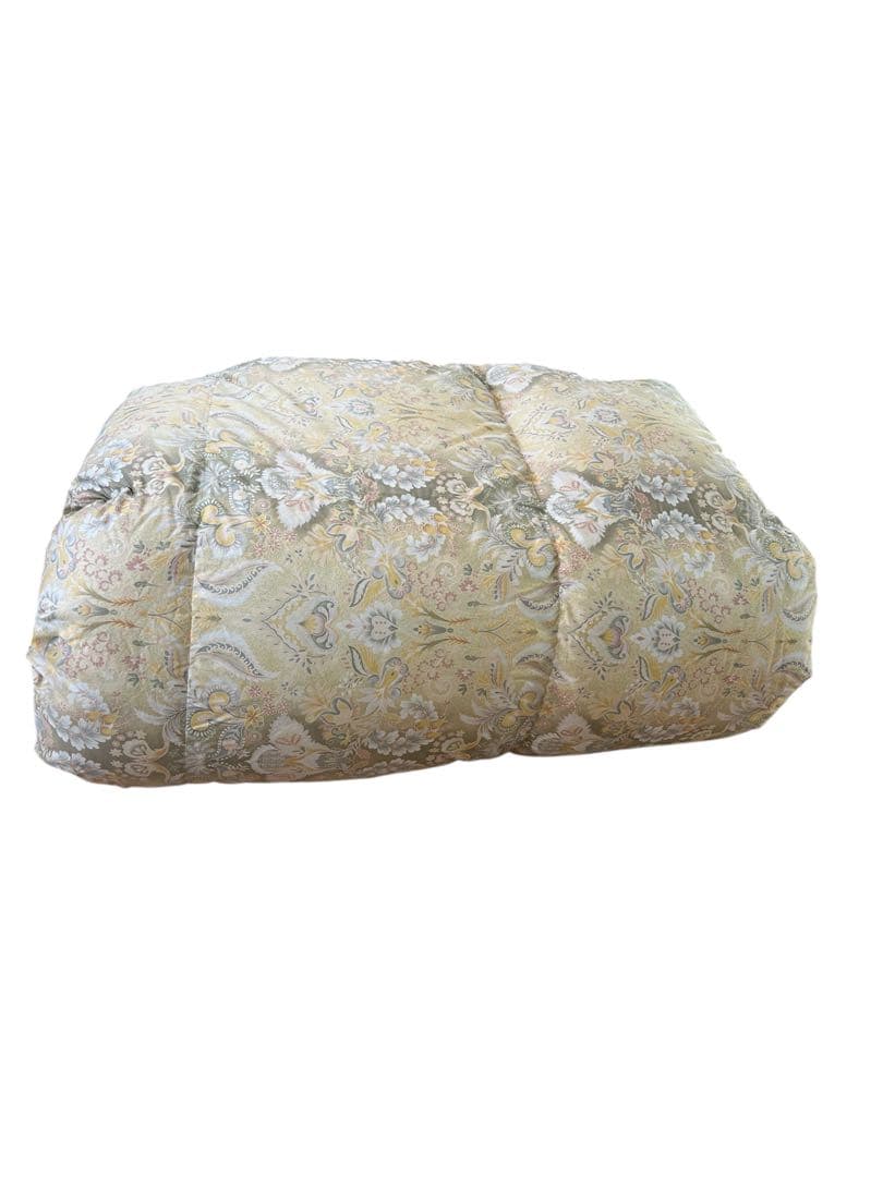 送料込み⭐︎ROMANCE【羽毛掛け布団 シングル 150x210cm】イエロー