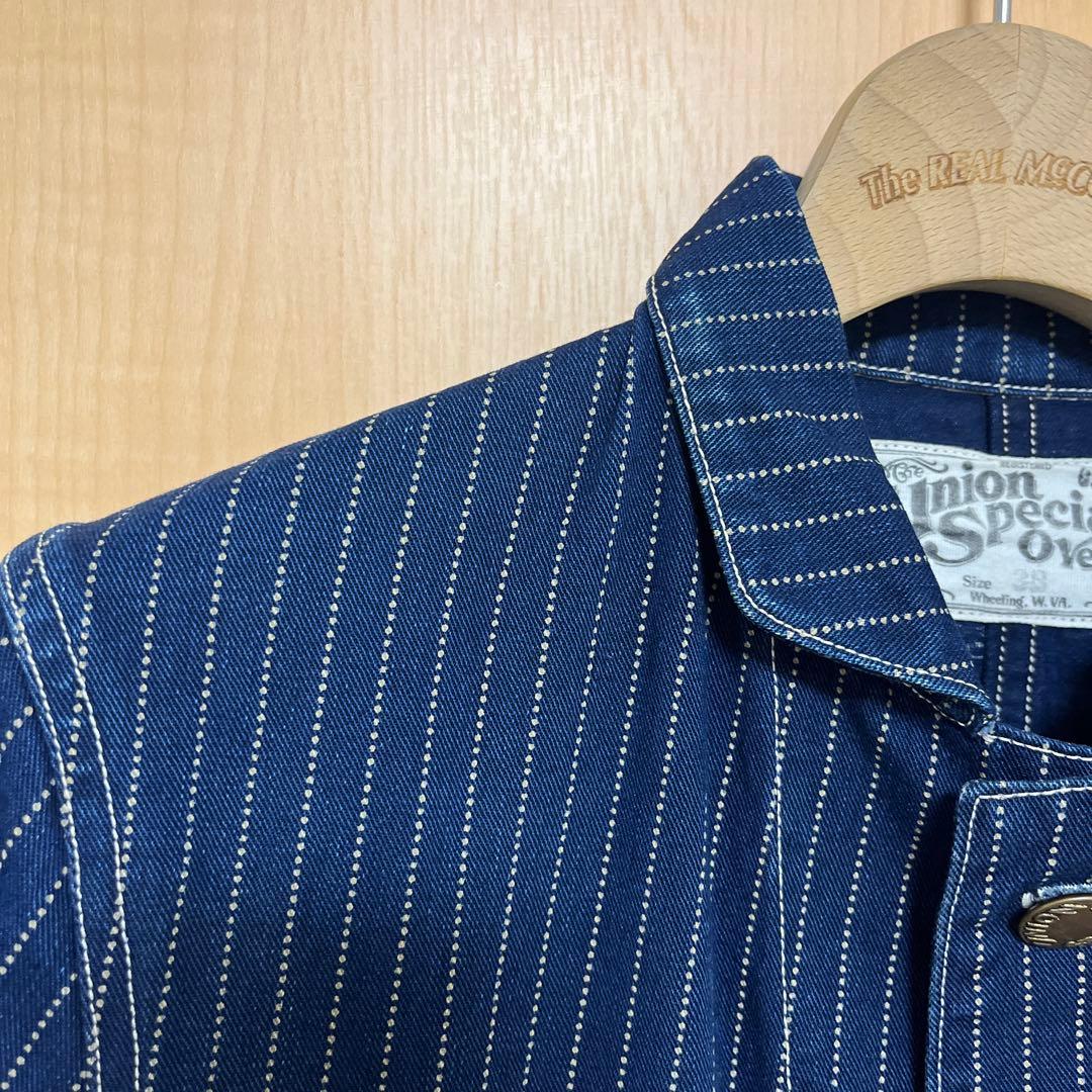 ア*ビ様 フリーホイーラーズ　ウォバッシュストライプカバーオール