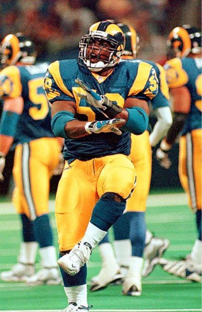 ロサンゼルス　ラムズ　実使用　ジャージ　ロンドン　フレッチャー