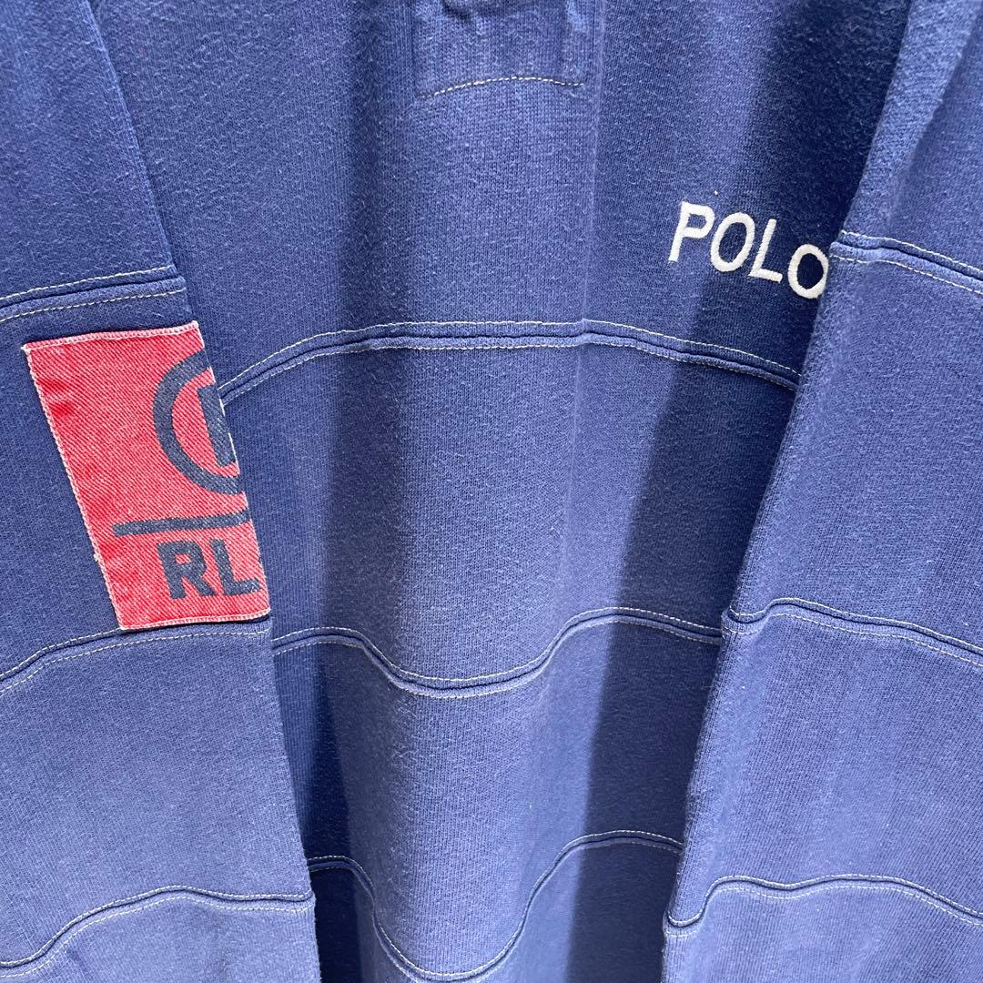 90Sポロ ラルフローレン レガッタ　CP RL-93コレクション　ラガーシャツ