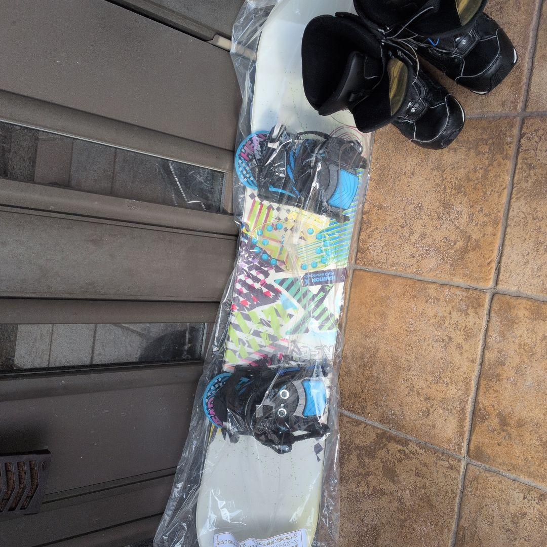 ジュニアスノーボード3点セット　123cm