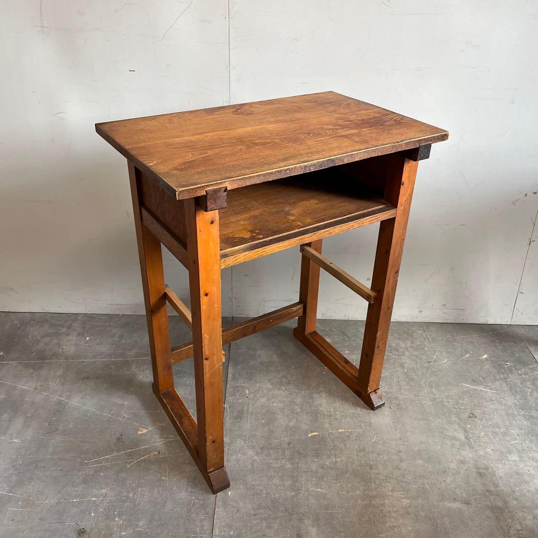 アンティーク デスク テーブル 学習机 シャビーシック レトロ