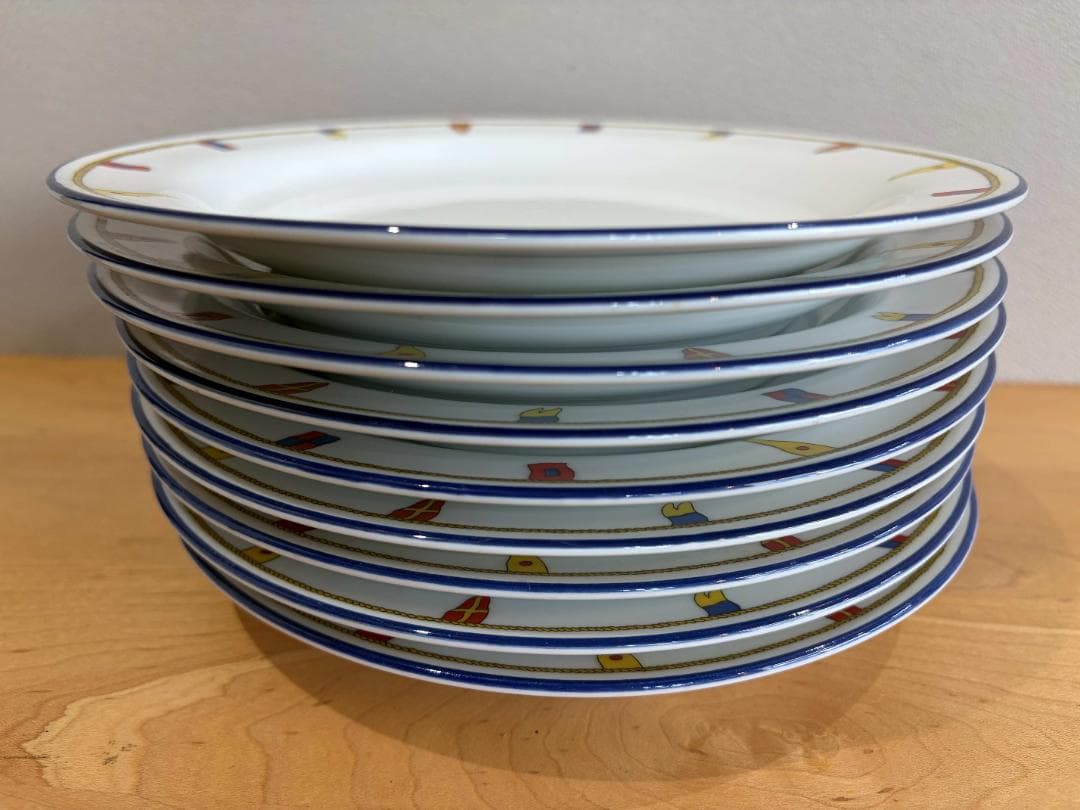 リチャード ジノリ プレート クリッパー 9枚セット