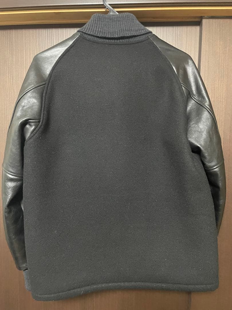 インディアンモーターサイクル　スタジャン 袖レザー・ウール