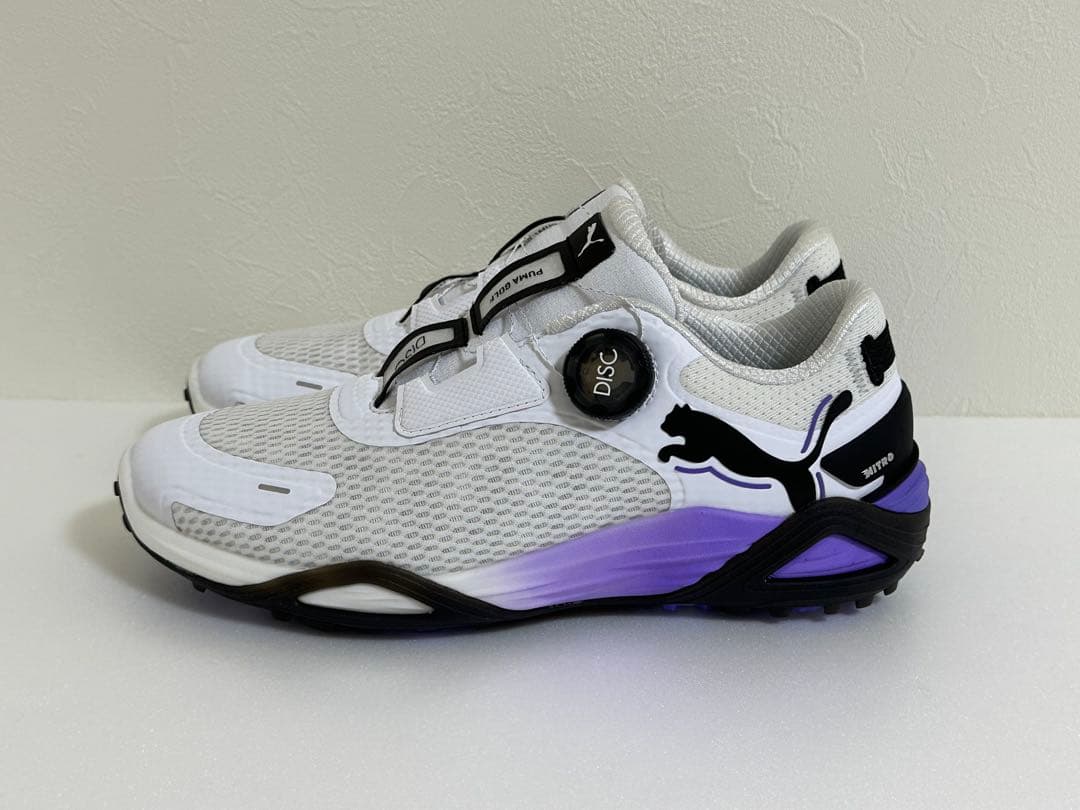 プーマゴルフ メンズ シャドウキャットニトロ ディスクスパイクレスゴルフシューズ