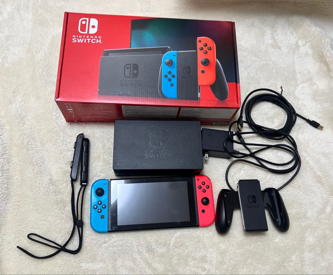 Nintendo Switch 本体 ネオンブルー ネオンレッド