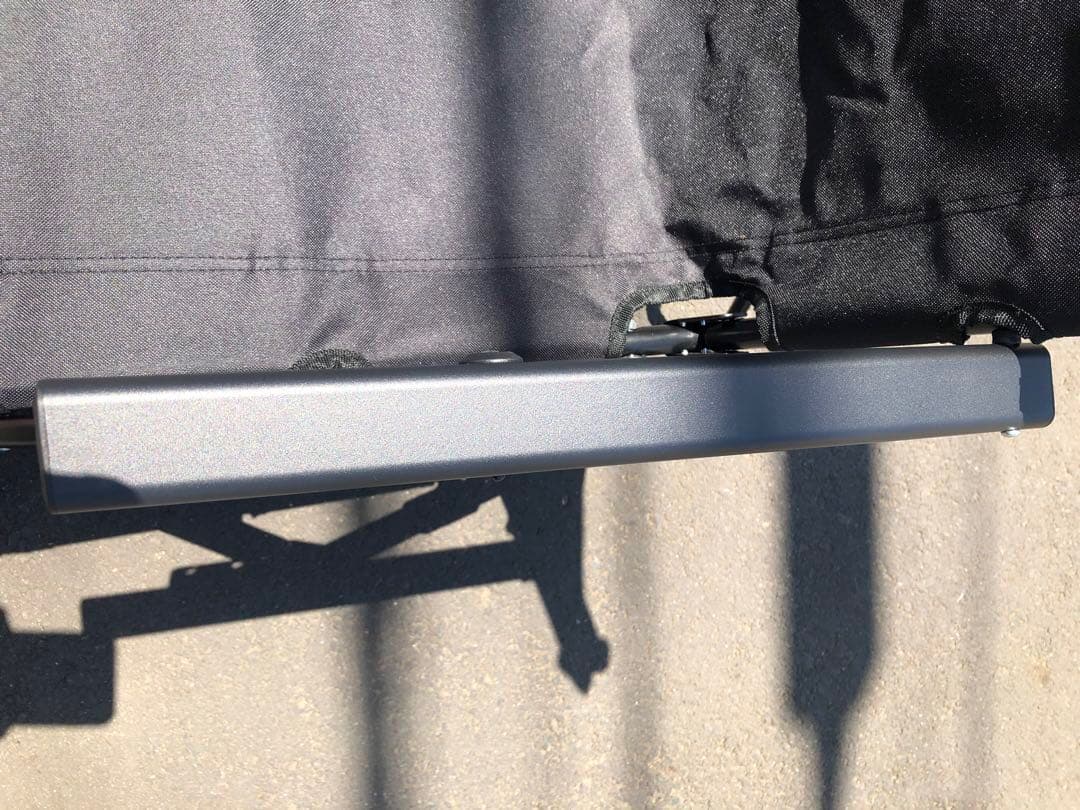 【2脚セット】キャプテンスタッグ　ブラックラベルウルトラ ハイバックチェア