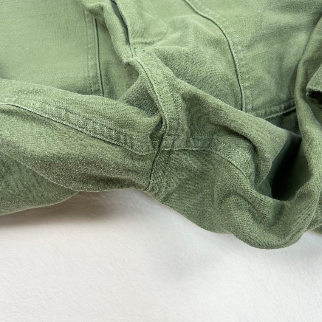 b1365✨美品✨【Shinzone】ベイカーパンツ　希少サイズ　40　カーキ