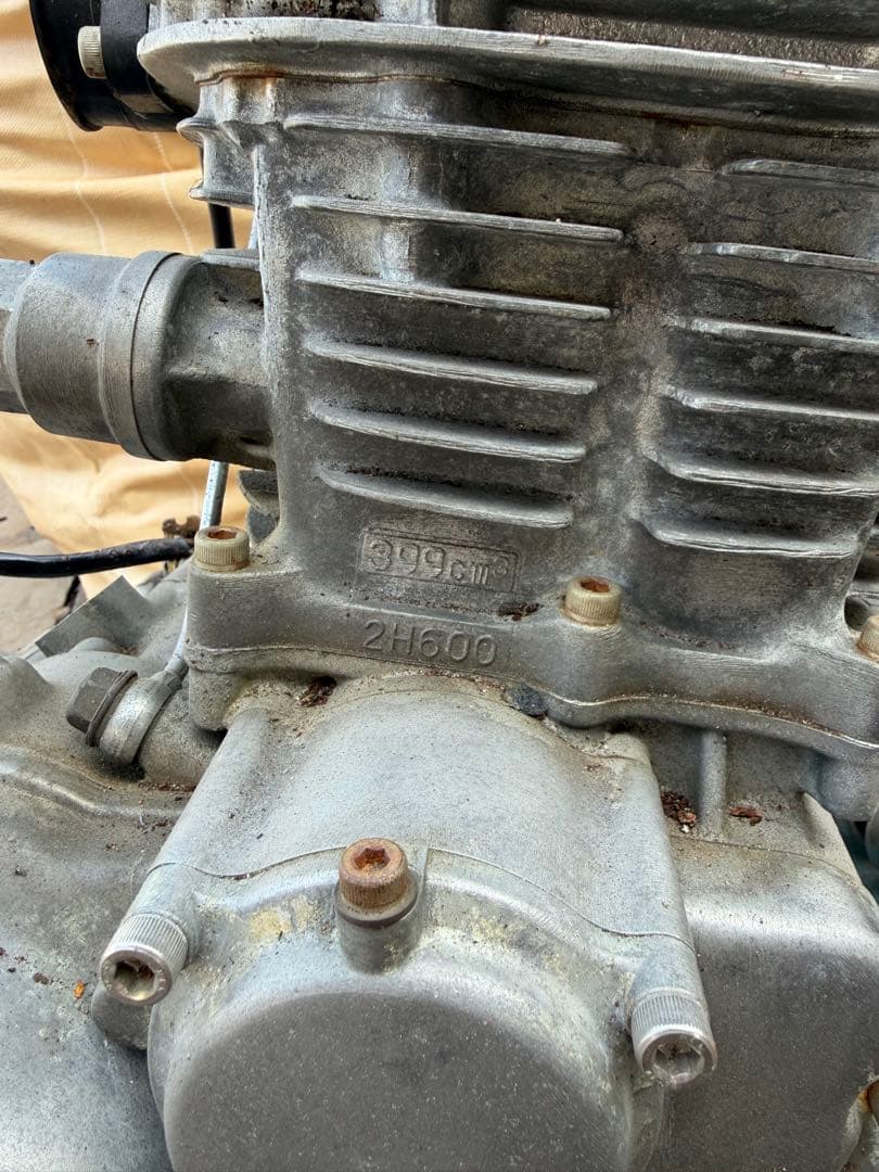 ヤマハ SR400 2H600 エンジン