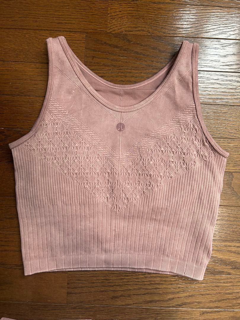 SUKALA アメリカンスリーブアクティブブラトップ　レギンス　上下セットM