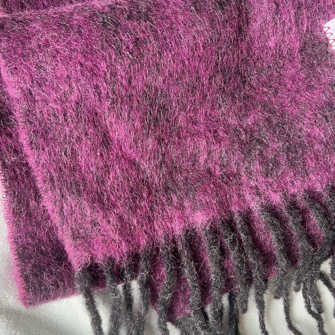 [未使用] 高級MARNI マルニ　超大判ウール　モヘア　マフラー　大人気　‼️