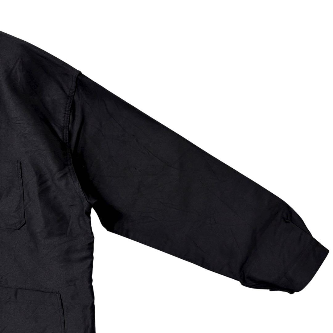 60s BEAU-FORT ブラックモールスキン カバーオール ワークジャケット