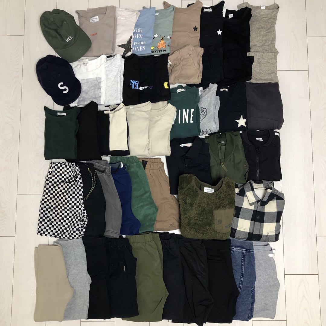 子供服 男の子 120cm まとめ売り服47点+帽子2点セット