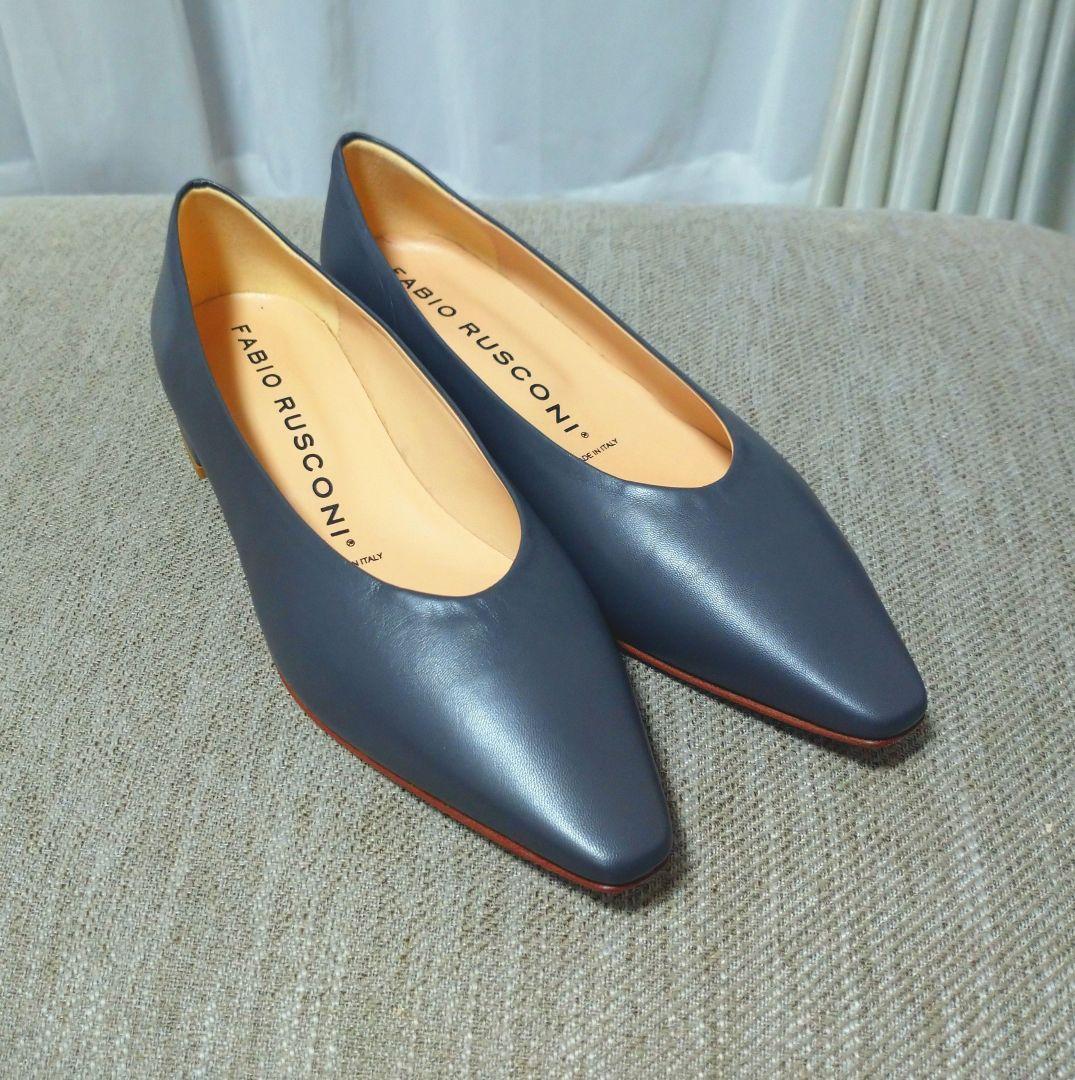 【箱付き未使用】ファビオルスコーニ　Fabio　Rusconi　フラットパンプス