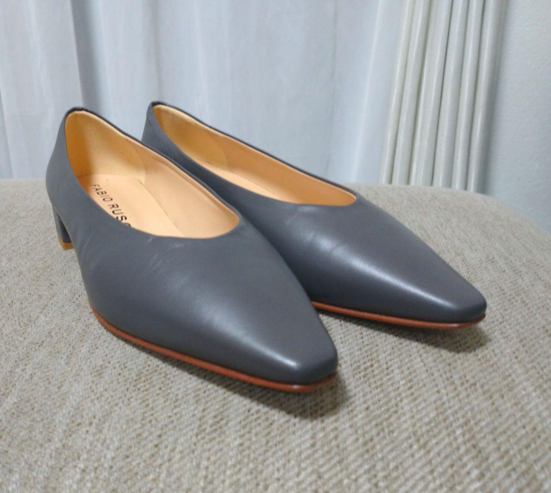 【箱付き未使用】ファビオルスコーニ　Fabio　Rusconi　フラットパンプス