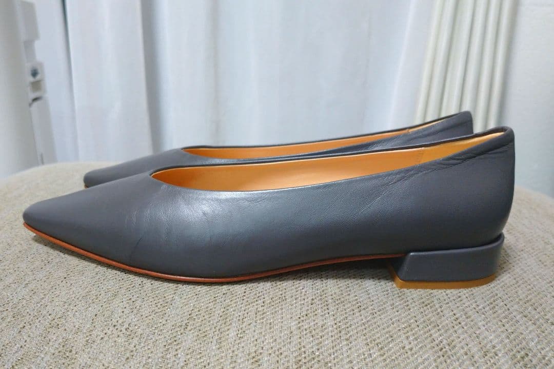 【箱付き未使用】ファビオルスコーニ　Fabio　Rusconi　フラットパンプス