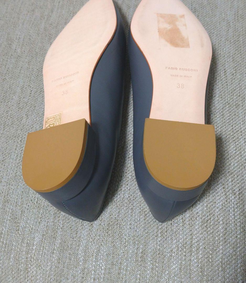 【箱付き未使用】ファビオルスコーニ　Fabio　Rusconi　フラットパンプス