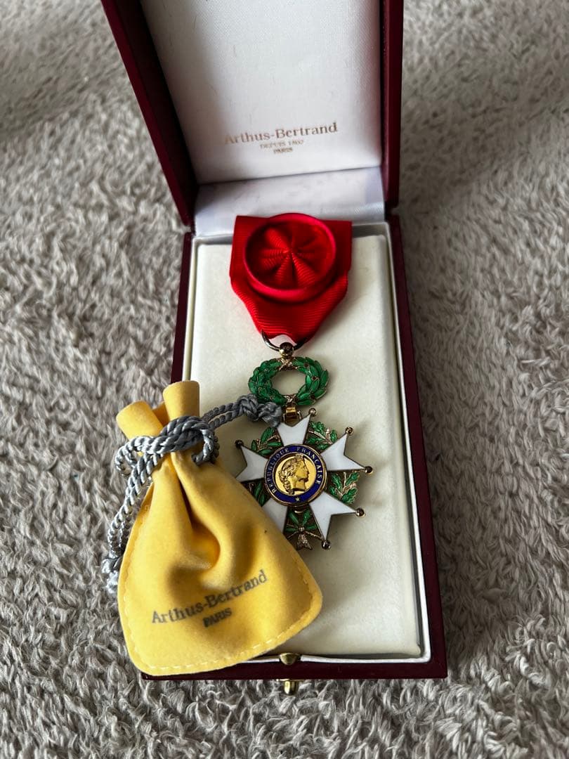 レジオン・ドヌール勲章 勲四等 フランス軍 仏軍 ナポレオン　略章