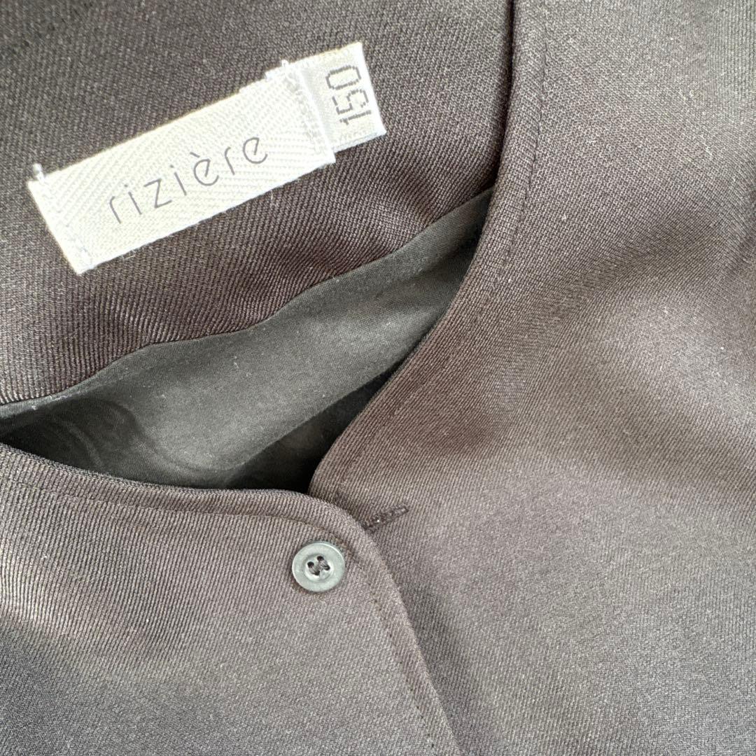 riziere フォーマルスーツ 3点セット　150 ブラック