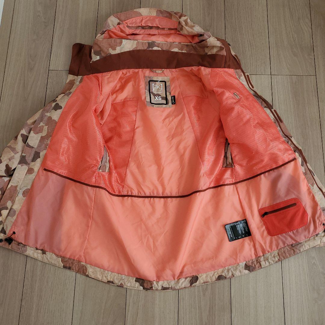 バートン ak スノボウェア ジャケット ゴアテックス　迷彩