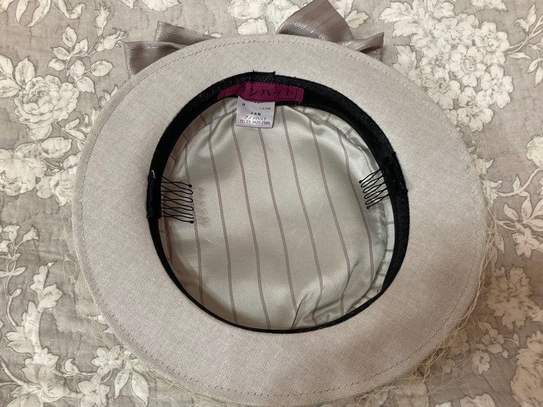 アノンハット　カンカン帽