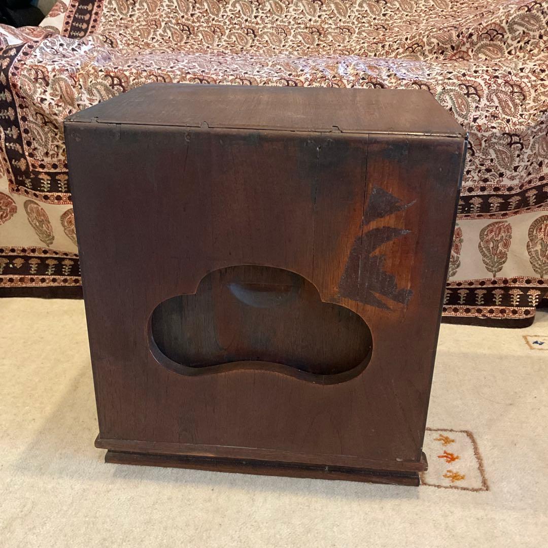 1080【手造り文机】折りたたみ式 年代物