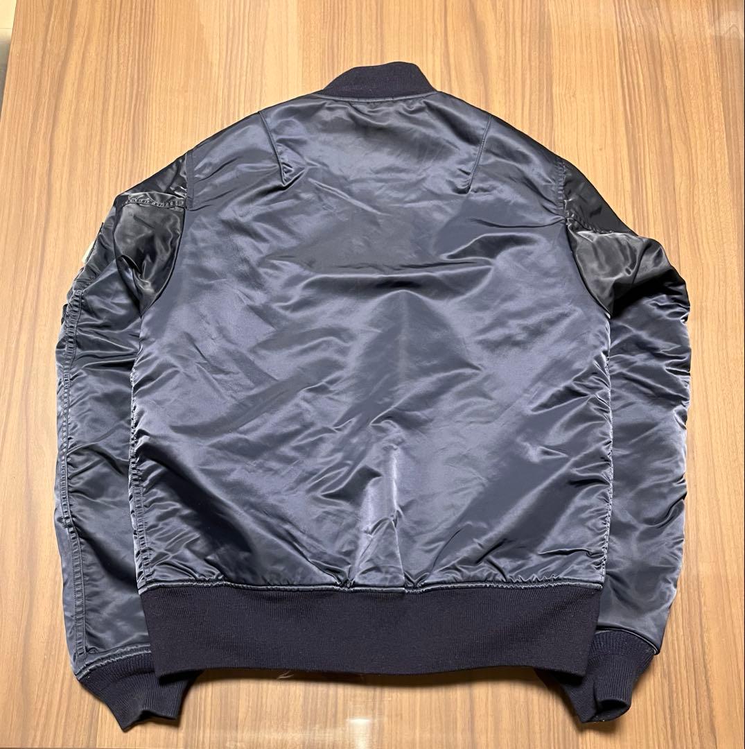 美品　ハリラン　MA1 フライトジャケット　リバーシブル　ブルゾン　ミリタリー