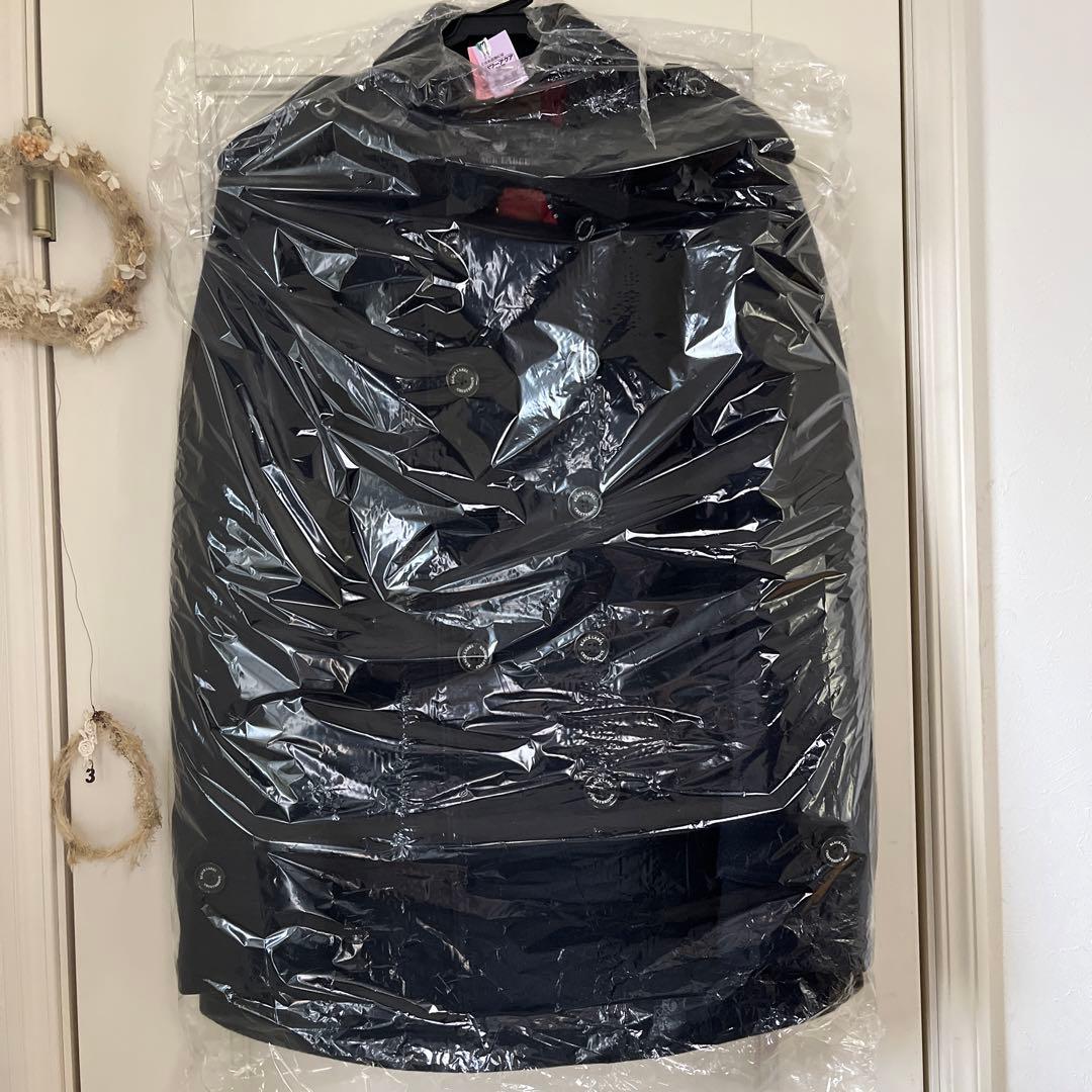 ブラックレーベル　ウールピーコート　Lサイズ　　ブラック　　洋服