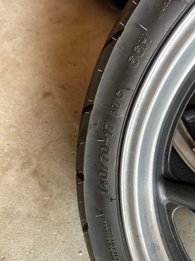 イグマ様 前後セット　ジェイド250 タイヤホイール