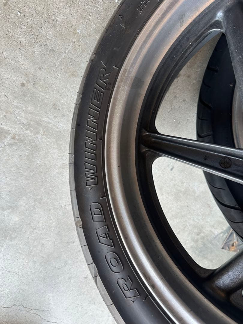 イグマ様 前後セット　ジェイド250 タイヤホイール