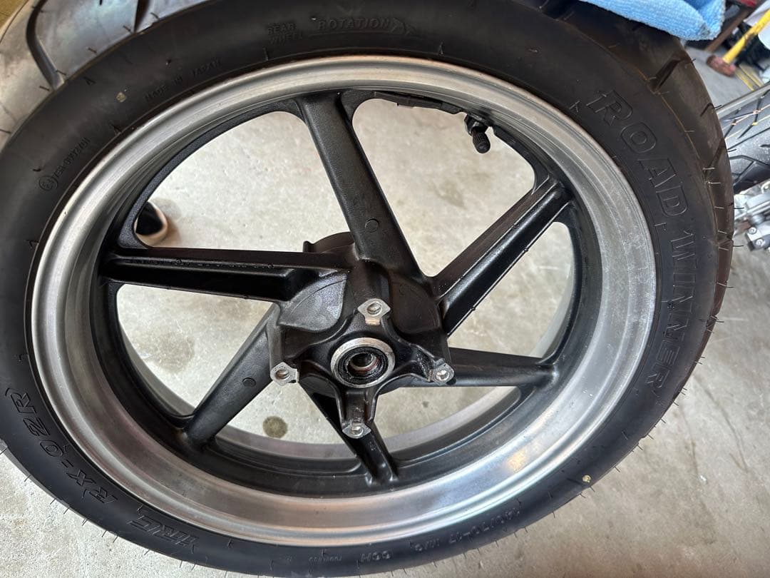 イグマ様 前後セット　ジェイド250 タイヤホイール