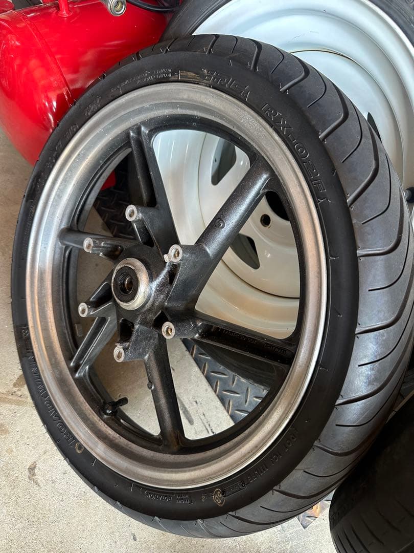 イグマ様 前後セット　ジェイド250 タイヤホイール