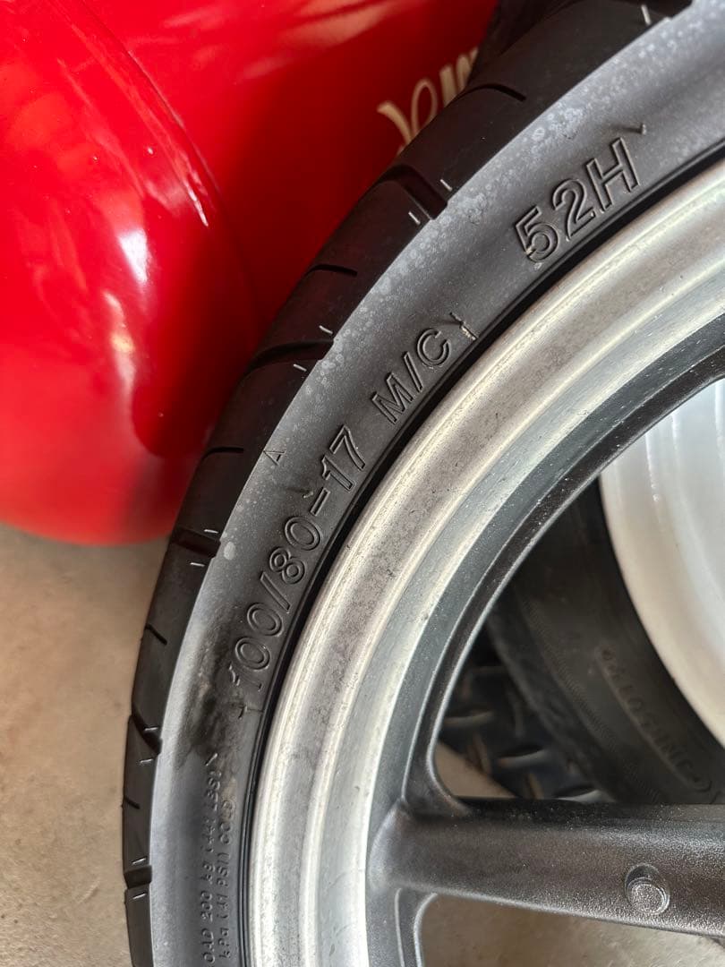 イグマ様 前後セット　ジェイド250 タイヤホイール