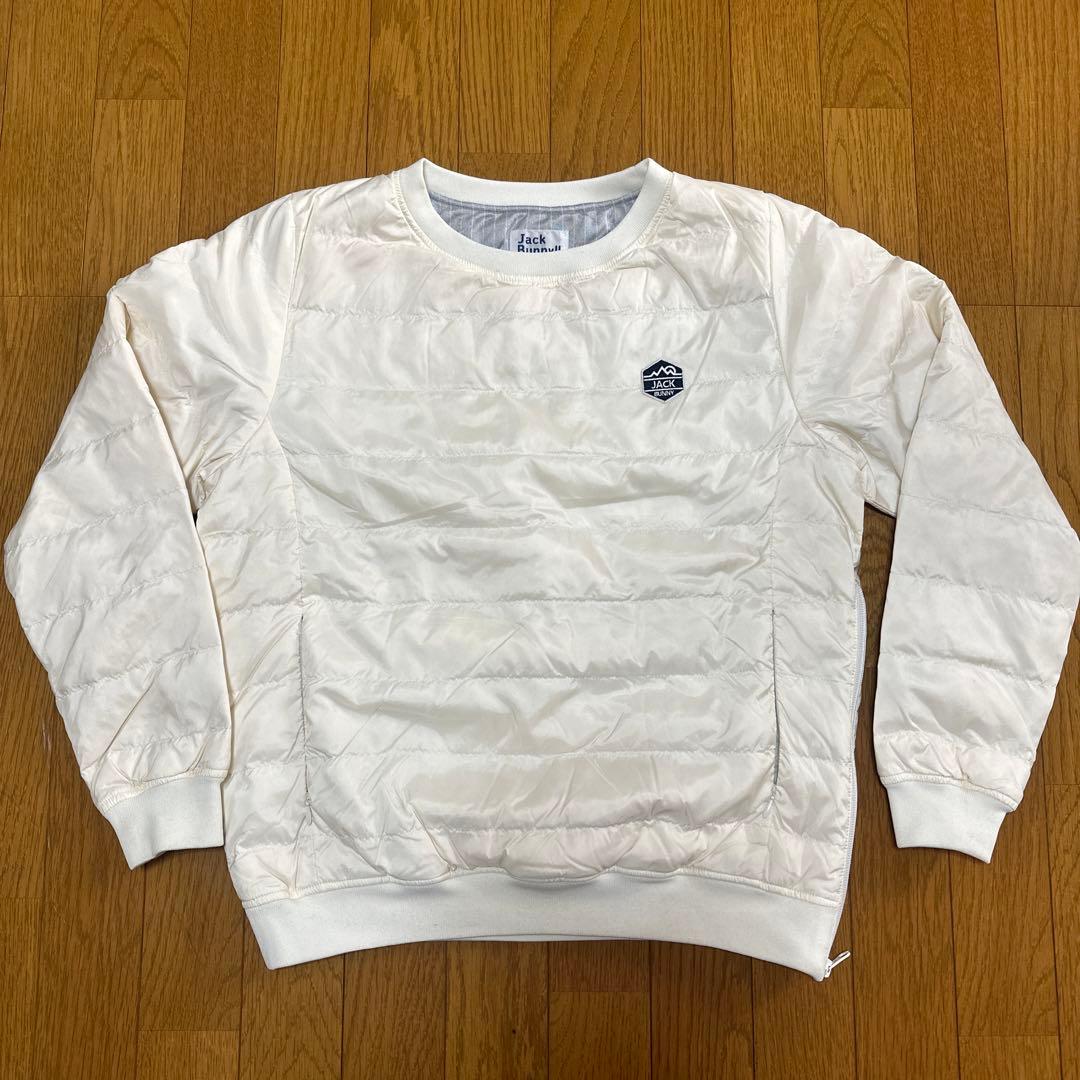 ジャックバニー 防寒ダウン オフホワイト