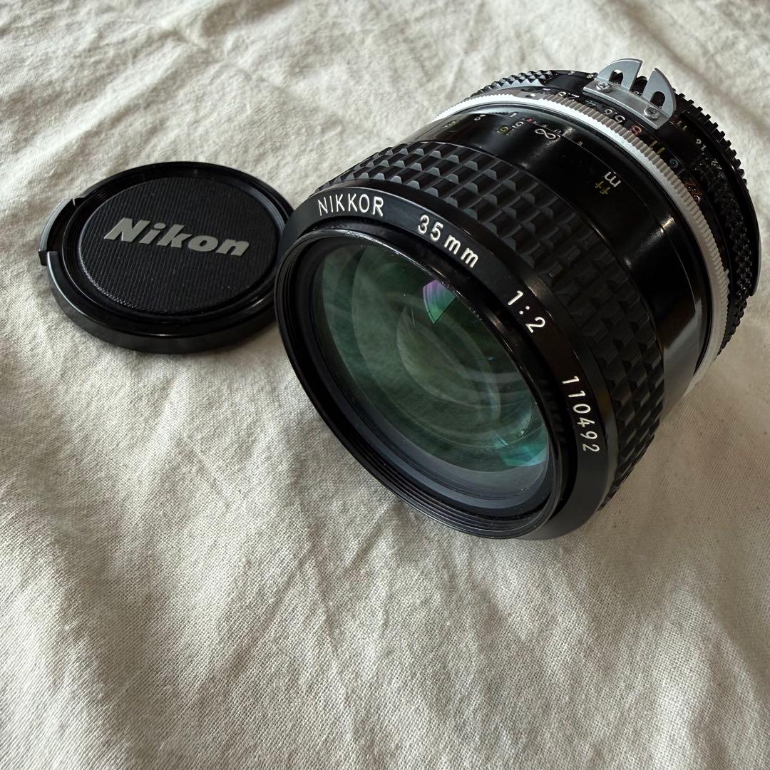 Nikon AI Nikkor 35mm f/2 MF 広角単焦点レンズ
