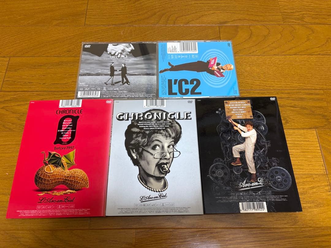 L'Arc〜en〜Ciel DVD & BEST ALBUM 他