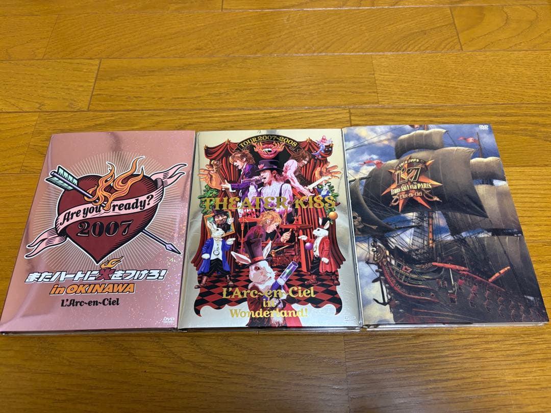 L'Arc〜en〜Ciel DVD & BEST ALBUM 他