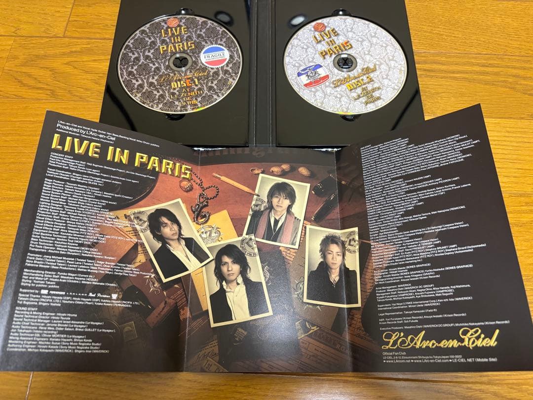 L'Arc〜en〜Ciel DVD & BEST ALBUM 他