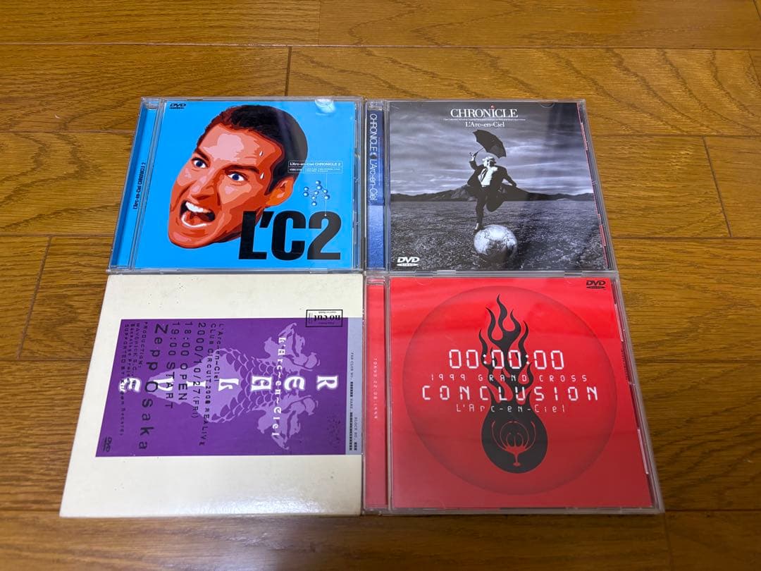 L'Arc〜en〜Ciel DVD & BEST ALBUM 他
