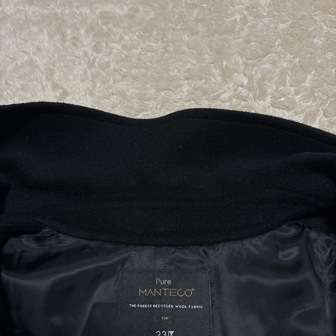 【滝沢眞規子さん着用】24AW MANTECOPureリバー Pコート 44