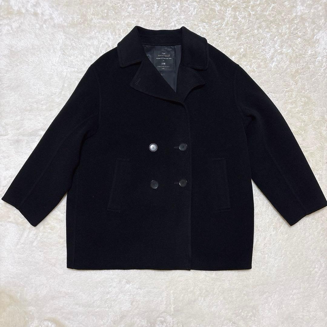 【滝沢眞規子さん着用】24AW MANTECOPureリバー Pコート 44