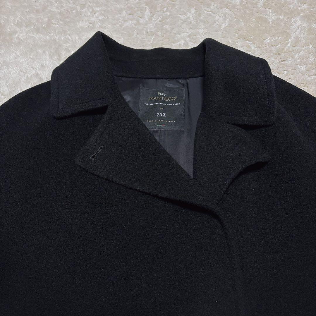 【滝沢眞規子さん着用】24AW MANTECOPureリバー Pコート 44