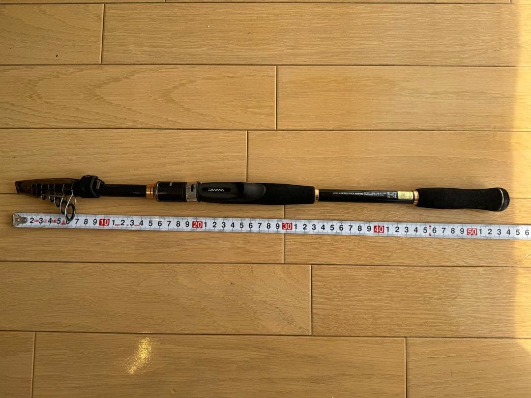 ダイワ モバイルパック 806TMS パックロッド