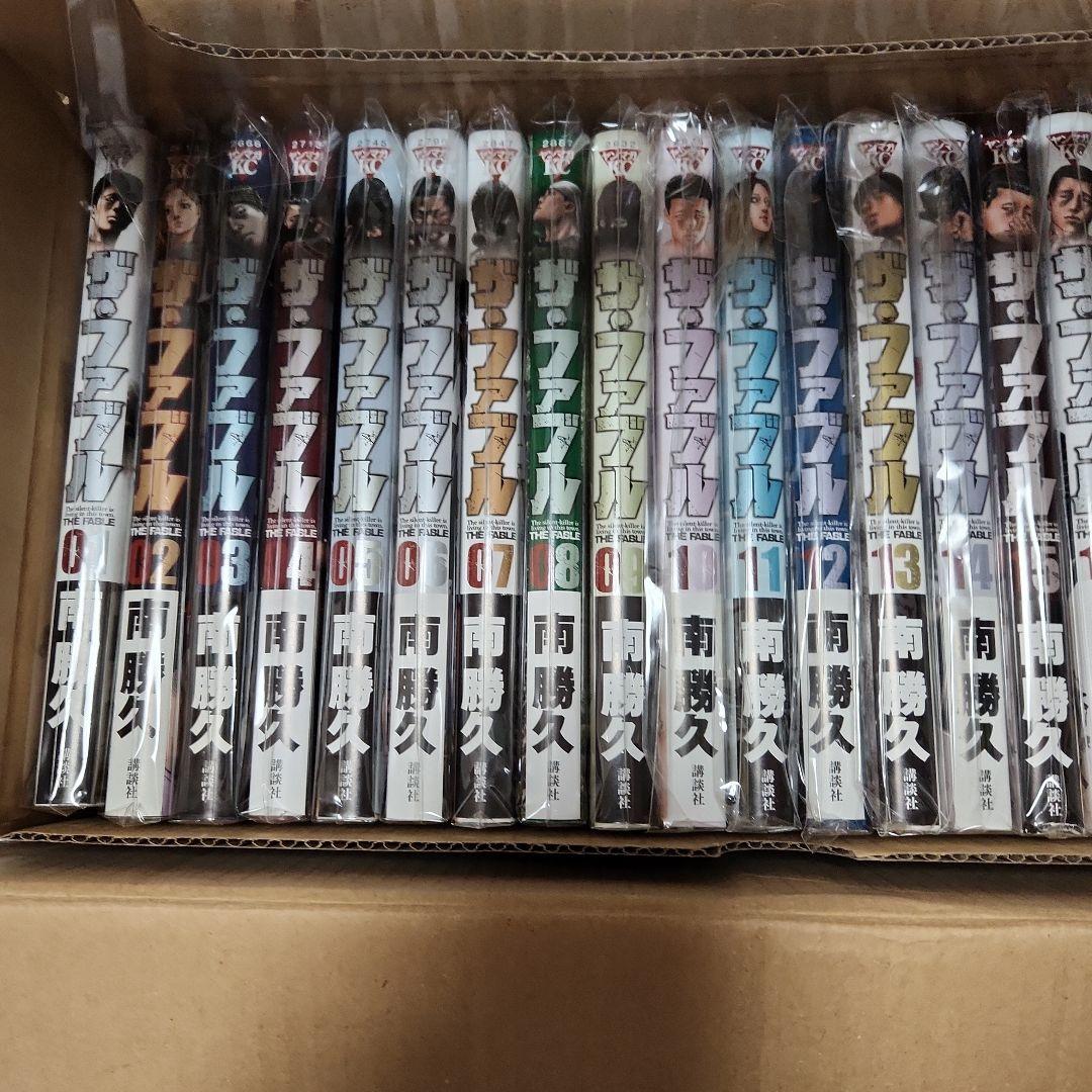 全巻初版帯付き！ ザ・ファブル コンプリートボックス他　ファブルシリーズ