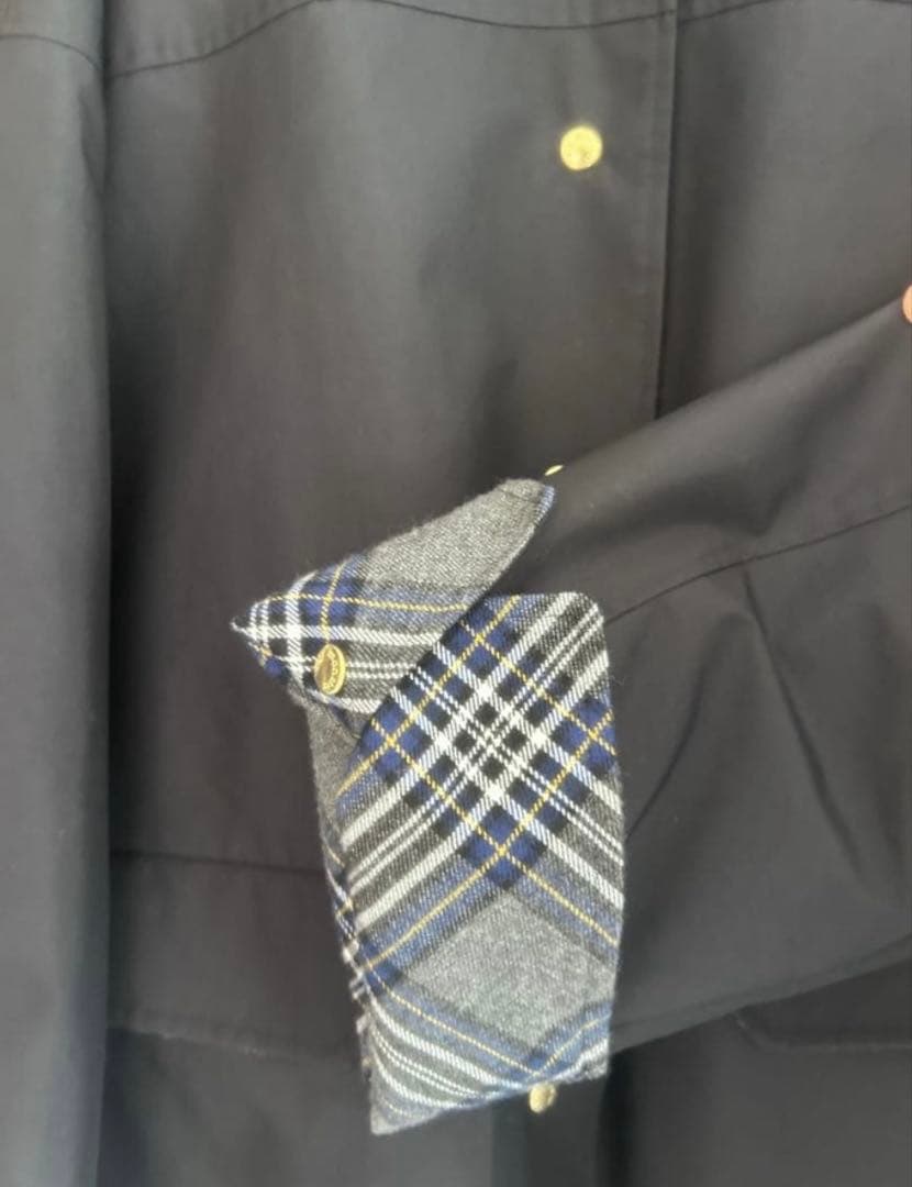 美品rosymonster コート　ネイビー