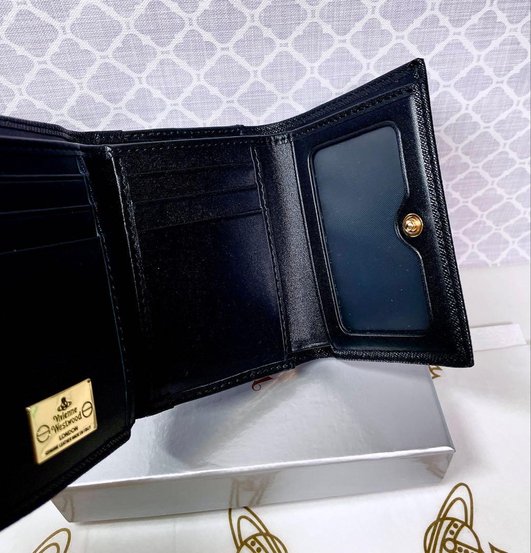 【大人気♡ショッパー付】新品 ヴィヴィアン・ウエストウッド　三折財布